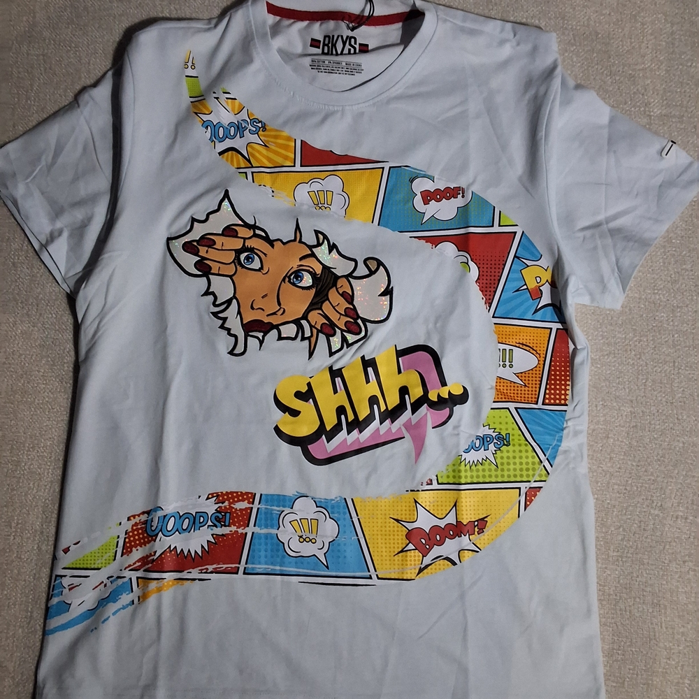 BKYS Comic Oversized Heavyweight Tee Large